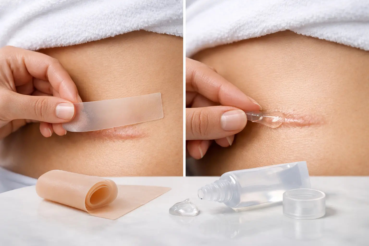 Silikonpflaster oder Narbengel besser?