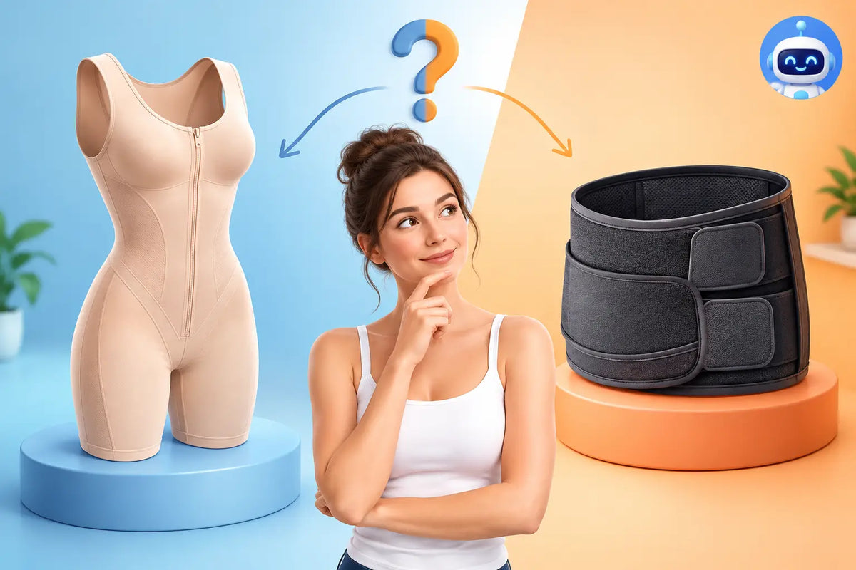 Kompressionsbody oder Bauchgurt nach der OP?