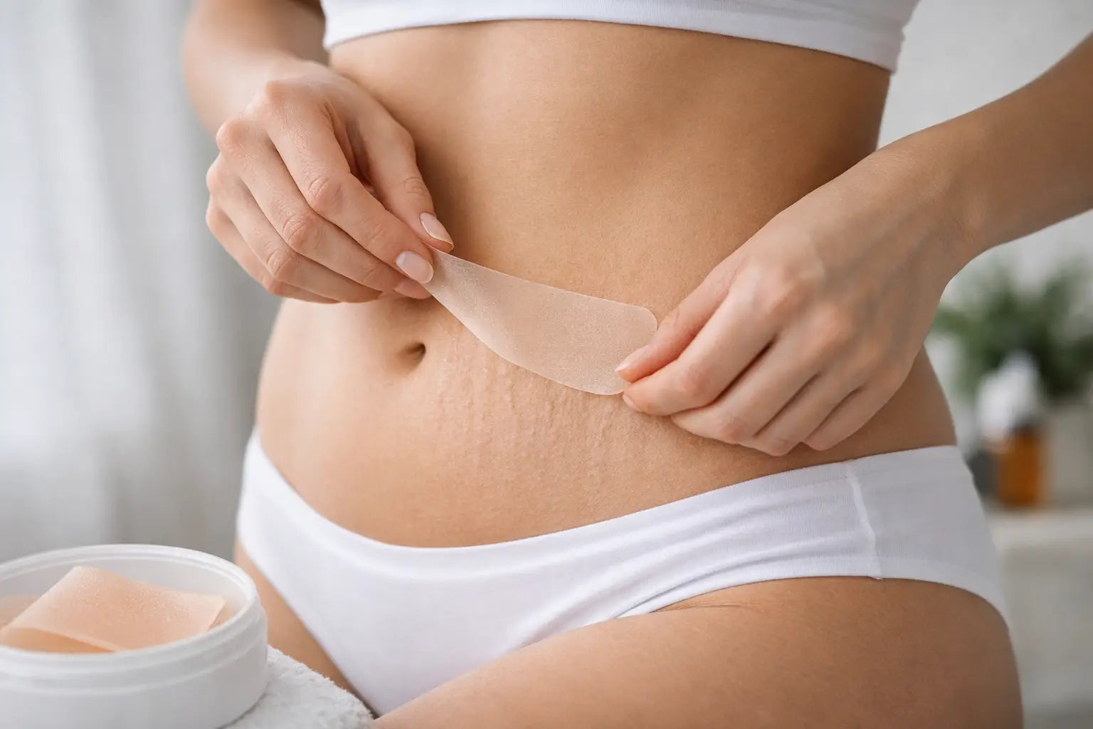 Wirken Silikonpflaster bei Dehnungsstreifen?