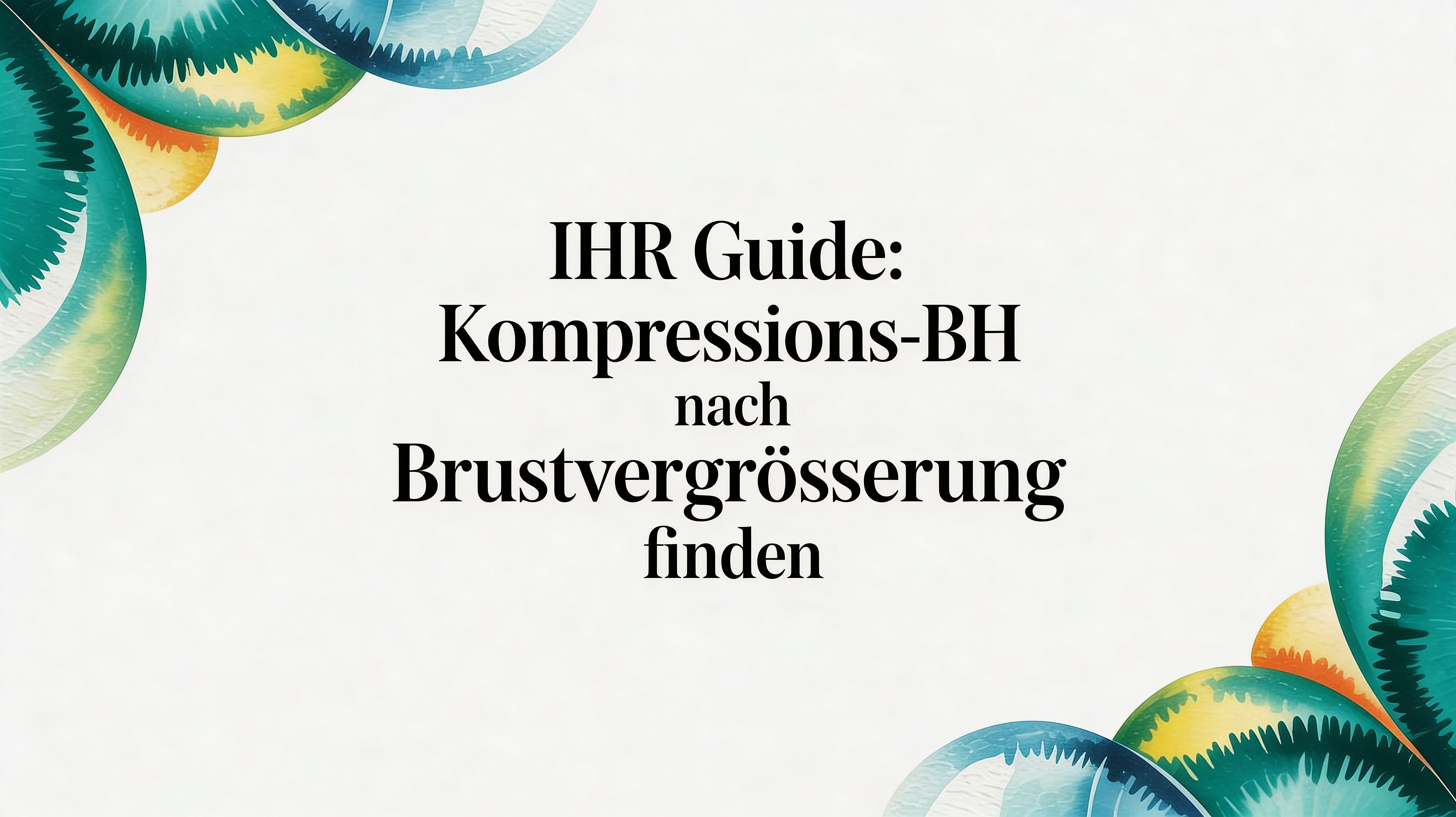 Ihr Guide: kompressions-bh nach brustvergrösserung finden