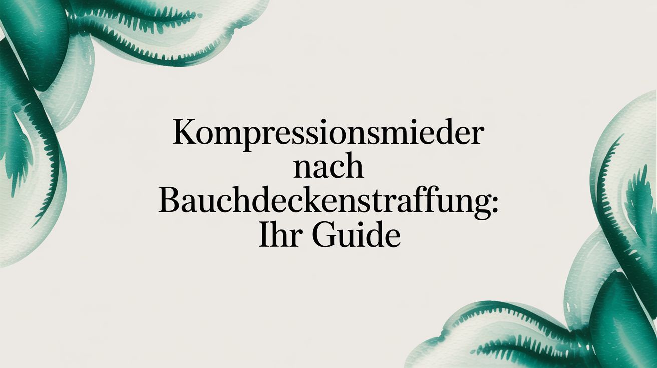 Kompressionsmieder nach Bauchdeckenstraffung: Ihr Guide