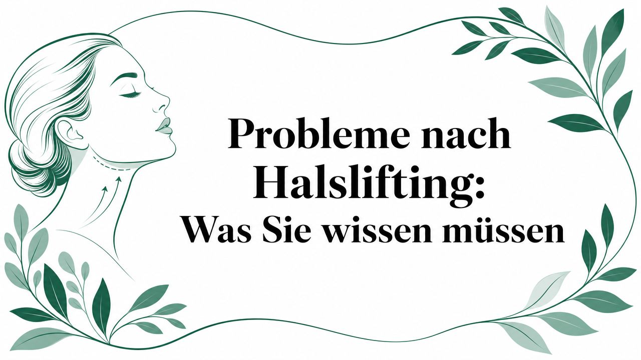 Probleme nach Halslifting: Was Sie wissen müssen