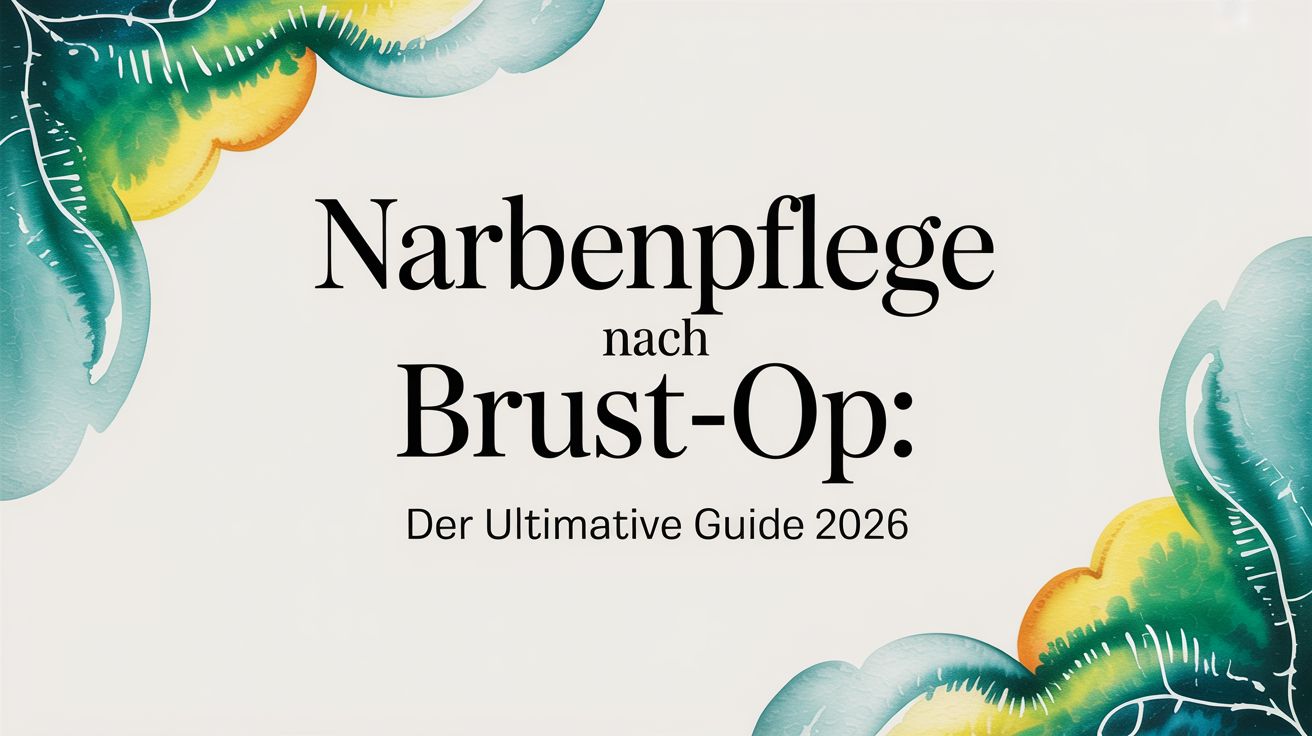 Narbenpflege nach Brust-OP: Der ultimative Guide 2026