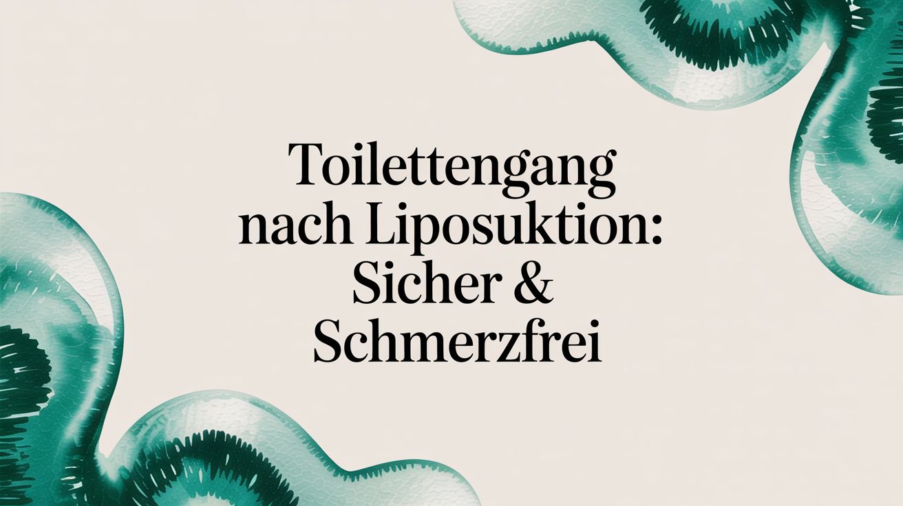 Toilettengang nach Liposuktion: Sicher & schmerzfrei