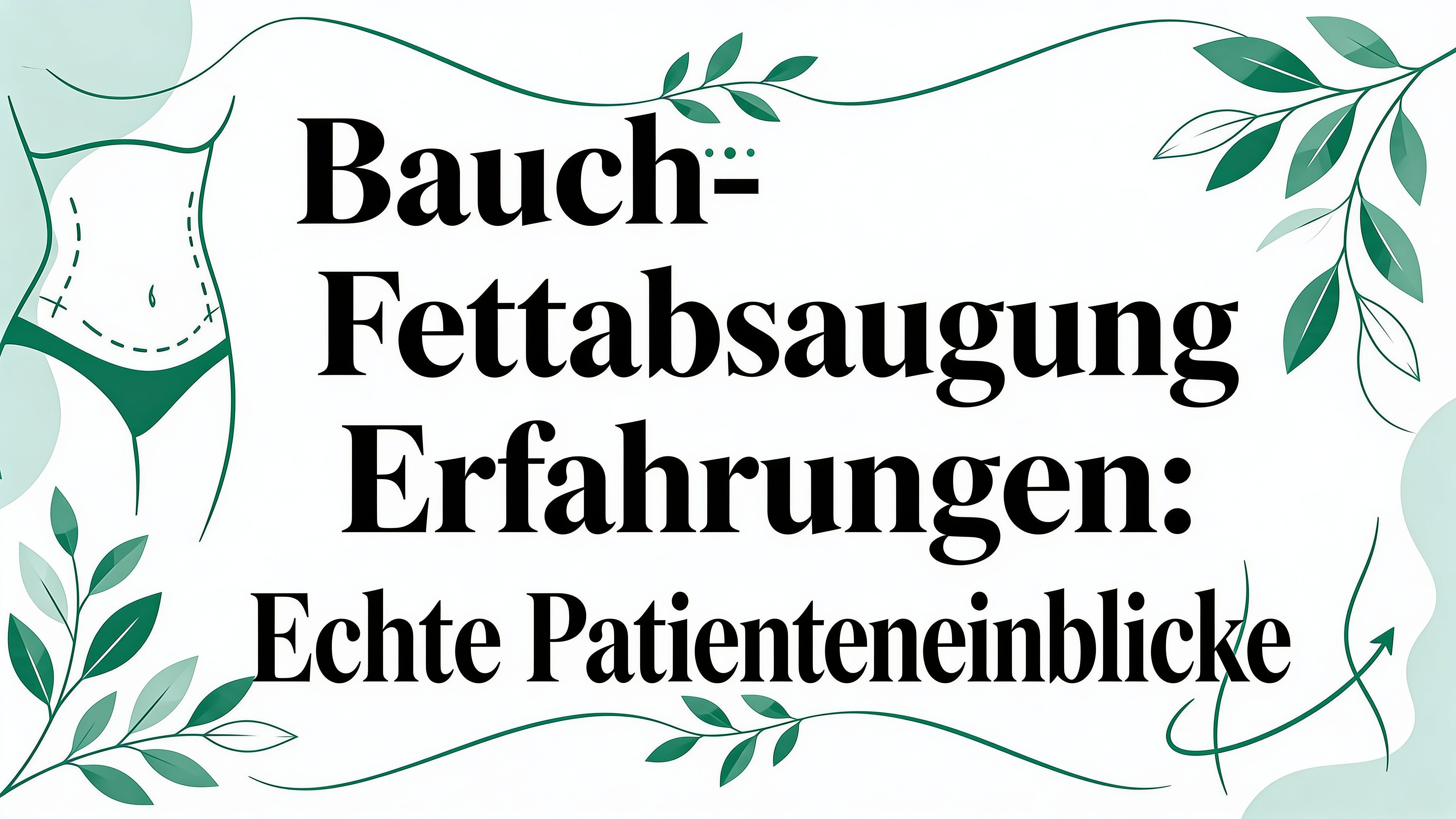 Bauch Fettabsaugung Erfahrungen: Echte Patienteneinblicke