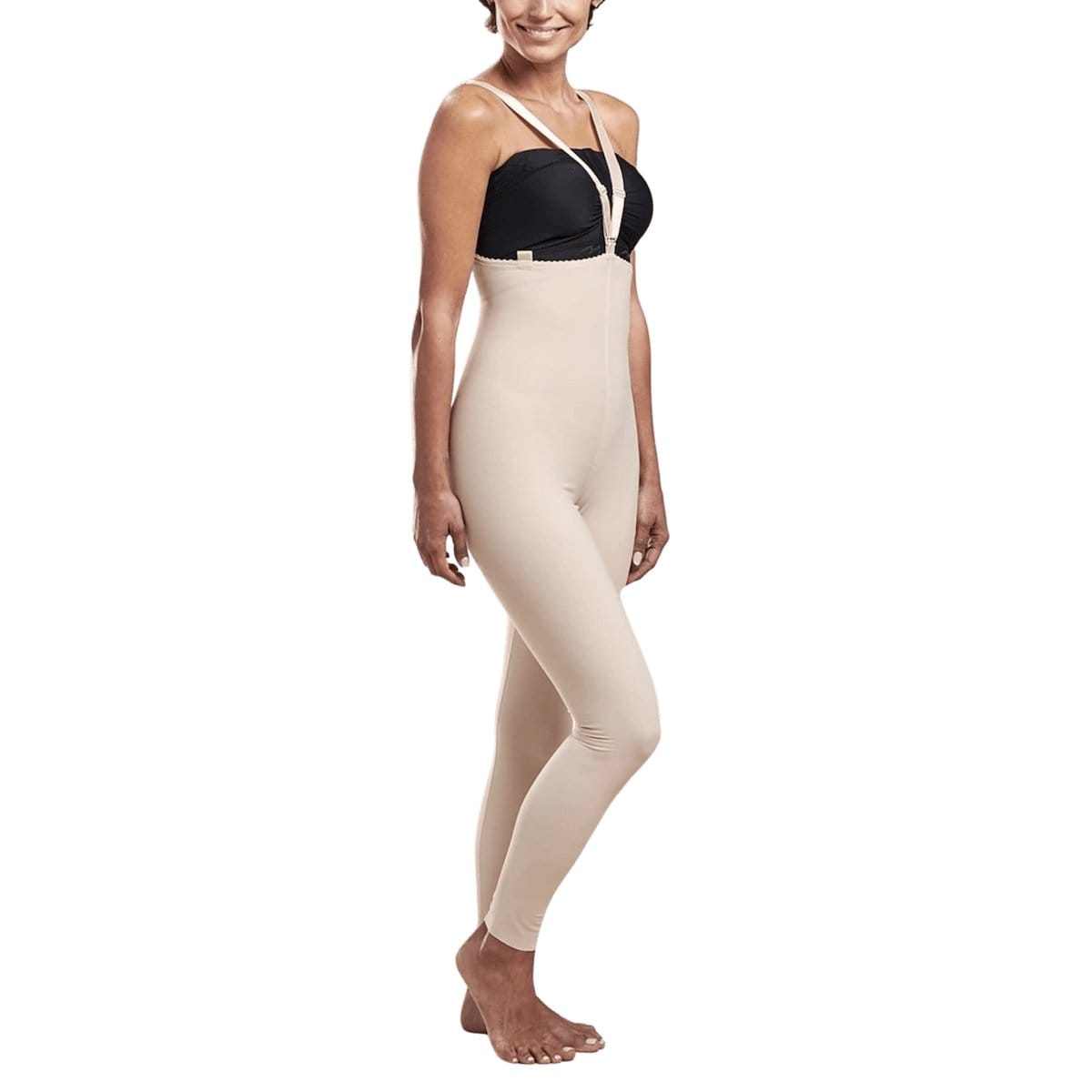 FBL2 Kompressionshose mit Trägern ohne Reissverschluss | Marena Recovery - Marena Recovery