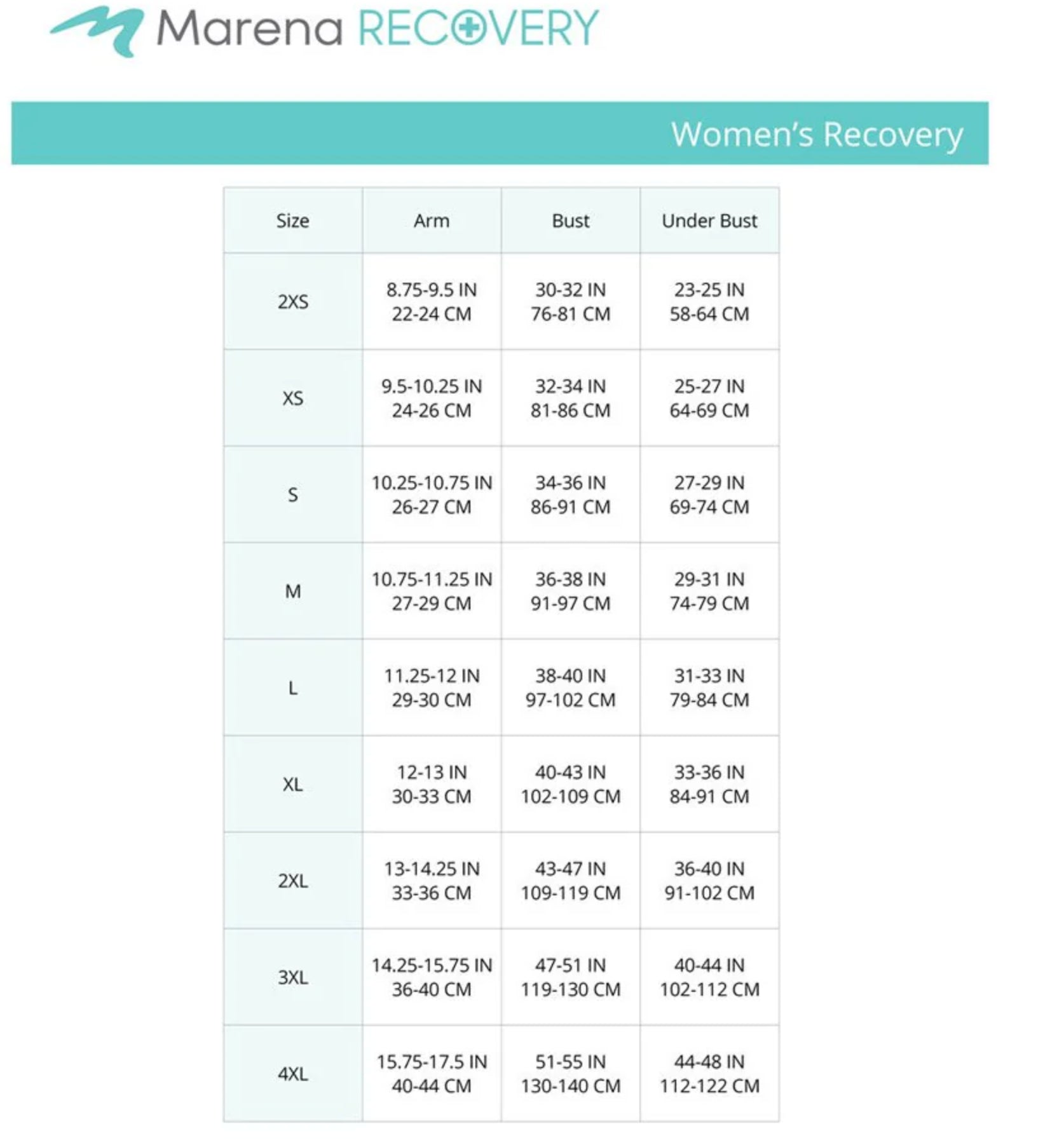 Groessentabelle-Marena-Damen-Westen