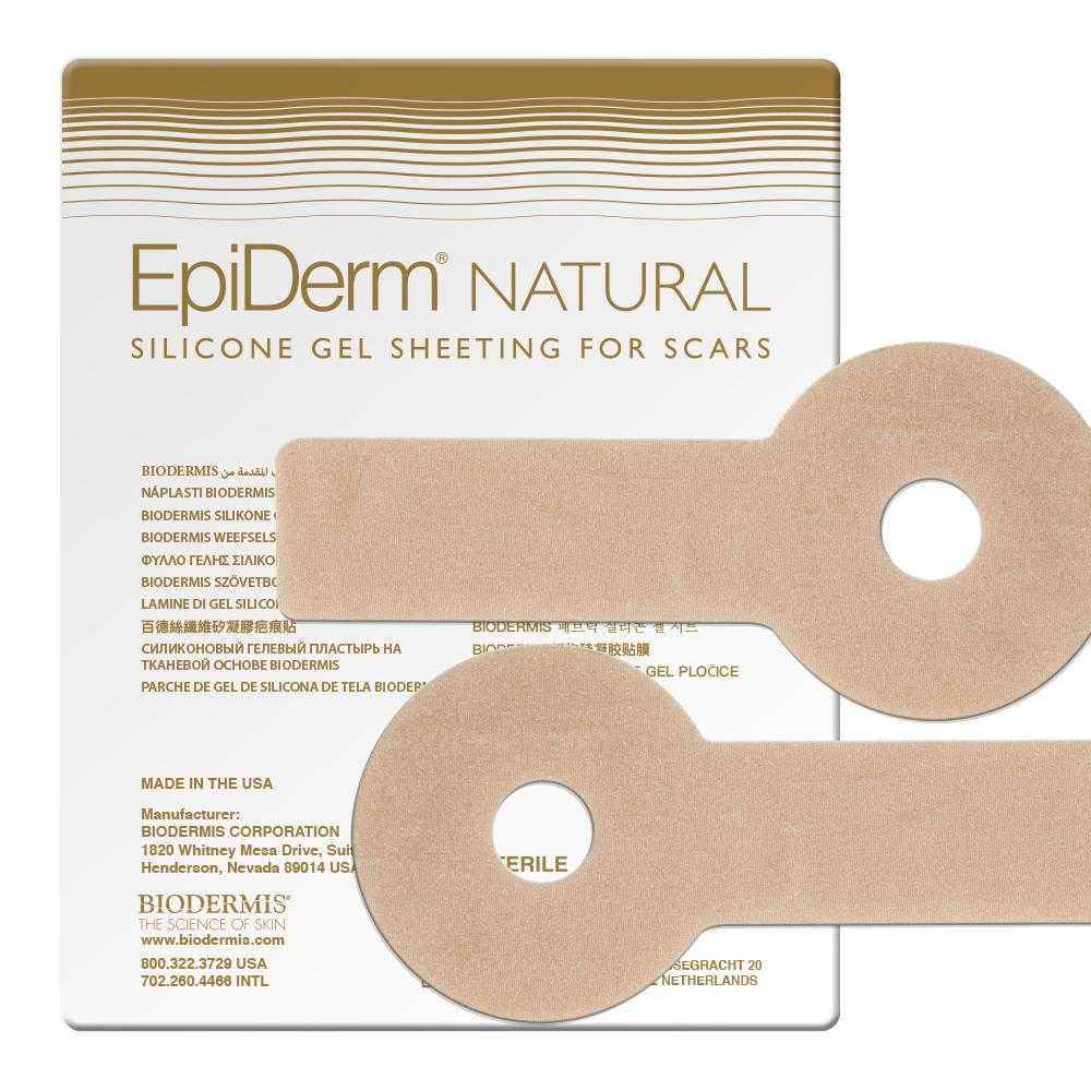 Narbenpflaster Areopexy (1x2St.),Epiderm Natural | BIODERMIS | PZN 10173061 - Biodermis