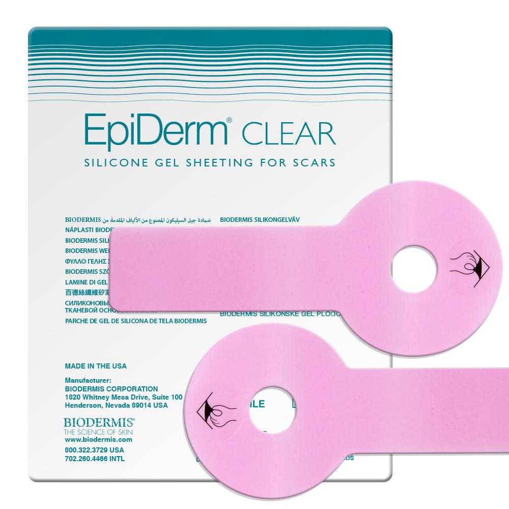 Narbenpflaster Areopexy (2 St.) Transparent Epiderm Clear | BIODERMIS | PZN 04969910 - Biodermis