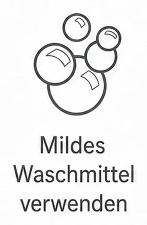 Mildes Waschmittel verwenden