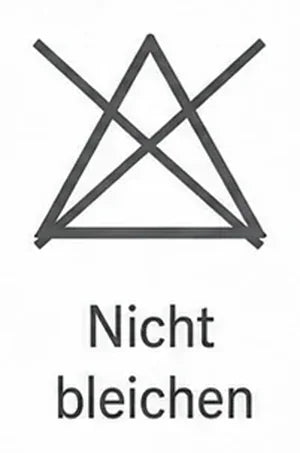 Nicht bleichen