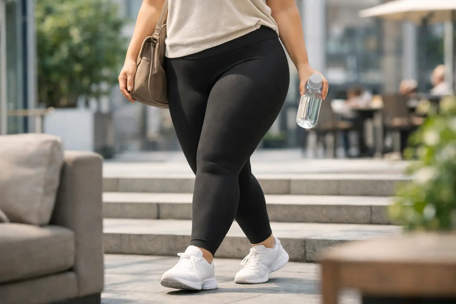 Kompressionsleggings bei Lipödem im Alltag