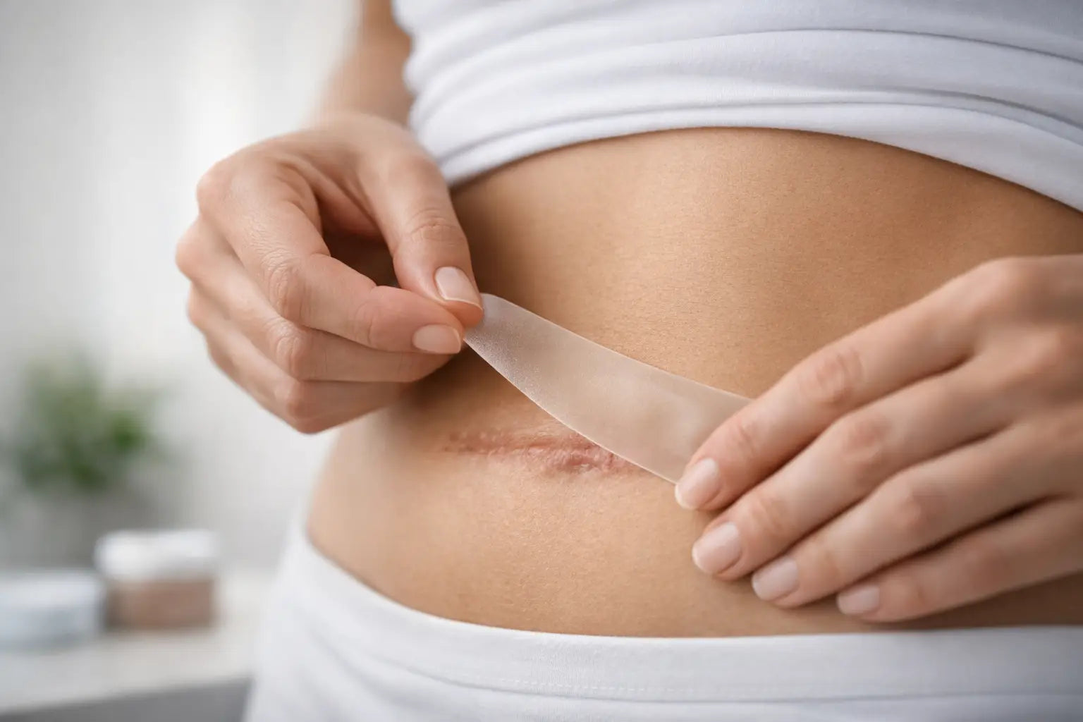 Narbenpflaster richtig anwenden