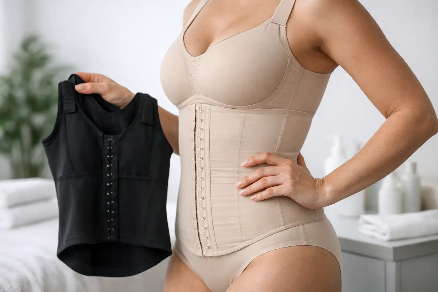 Post OP Kompressionsmieder Bauch richtig wählen