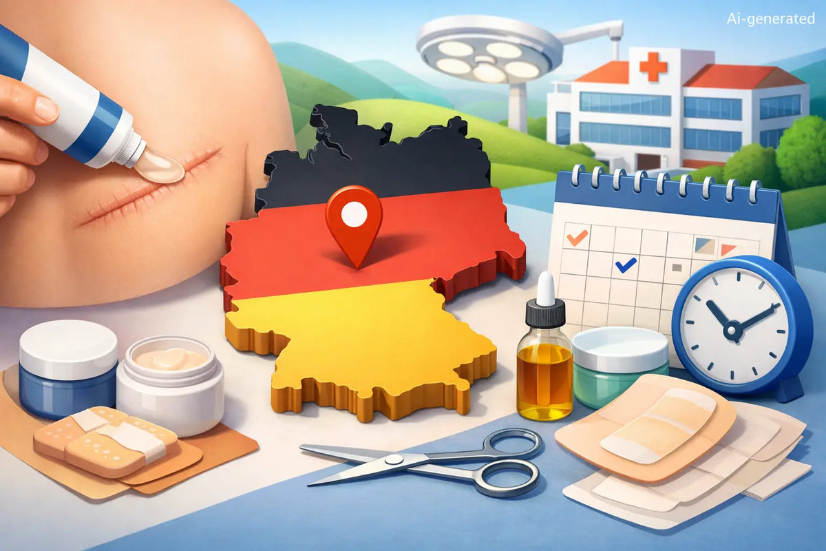 Narbenpflege Deutschland nach OP richtig planen