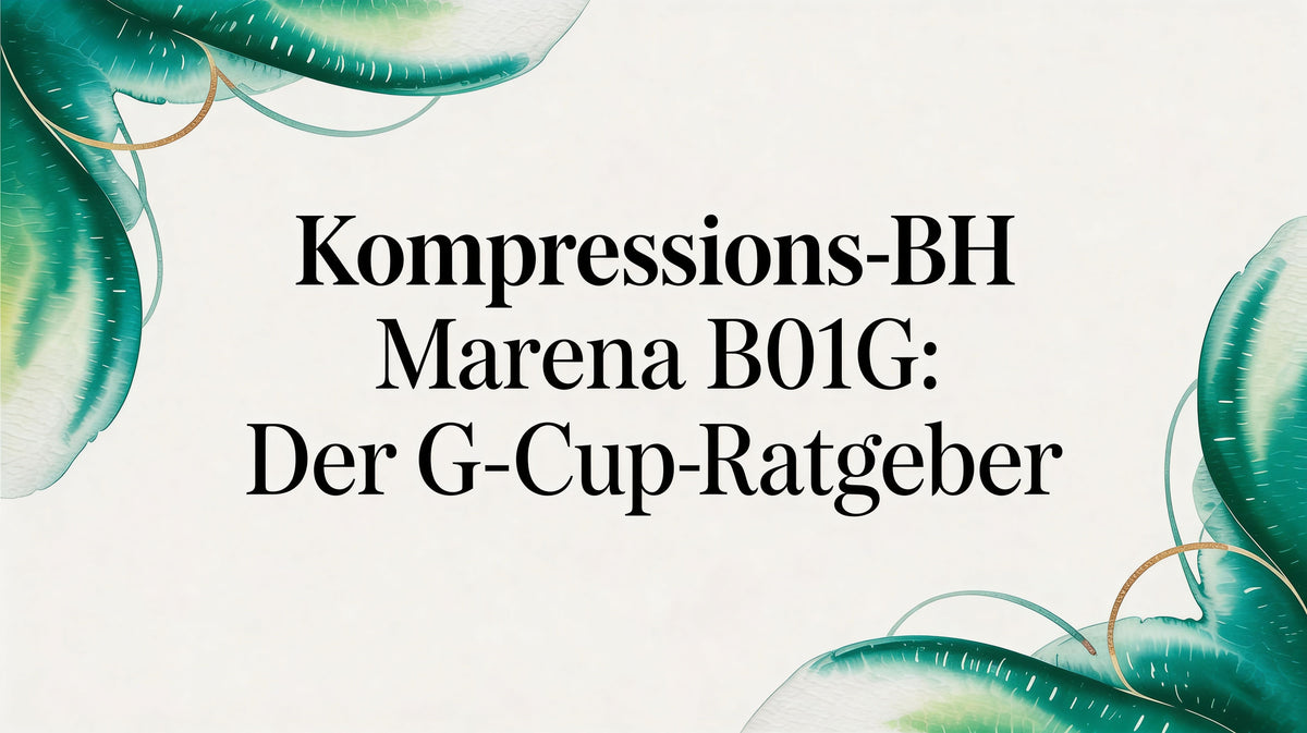 Titelbild: Kompressions BH Marena B01G: Der G-Cup Ratgeber
