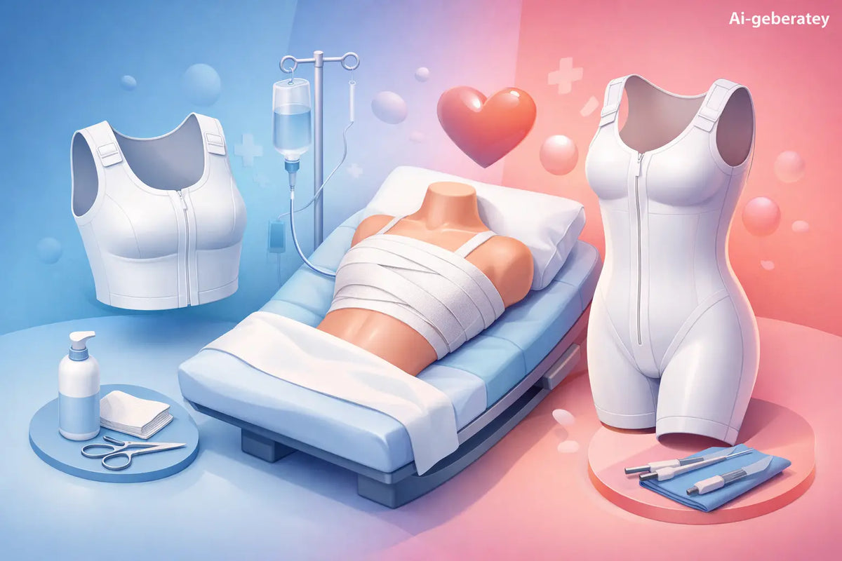 Kompressionsweste oder Body nach einer OP?