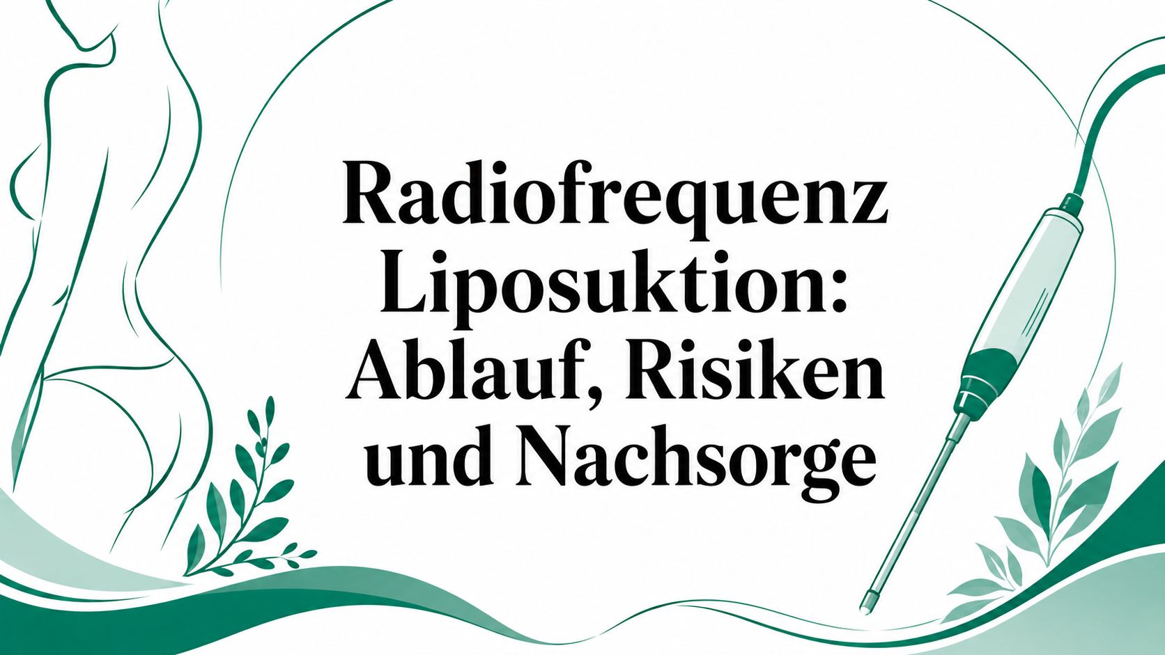 Radiofrequenz Liposuktion: Ablauf, Risiken und Nachsorge