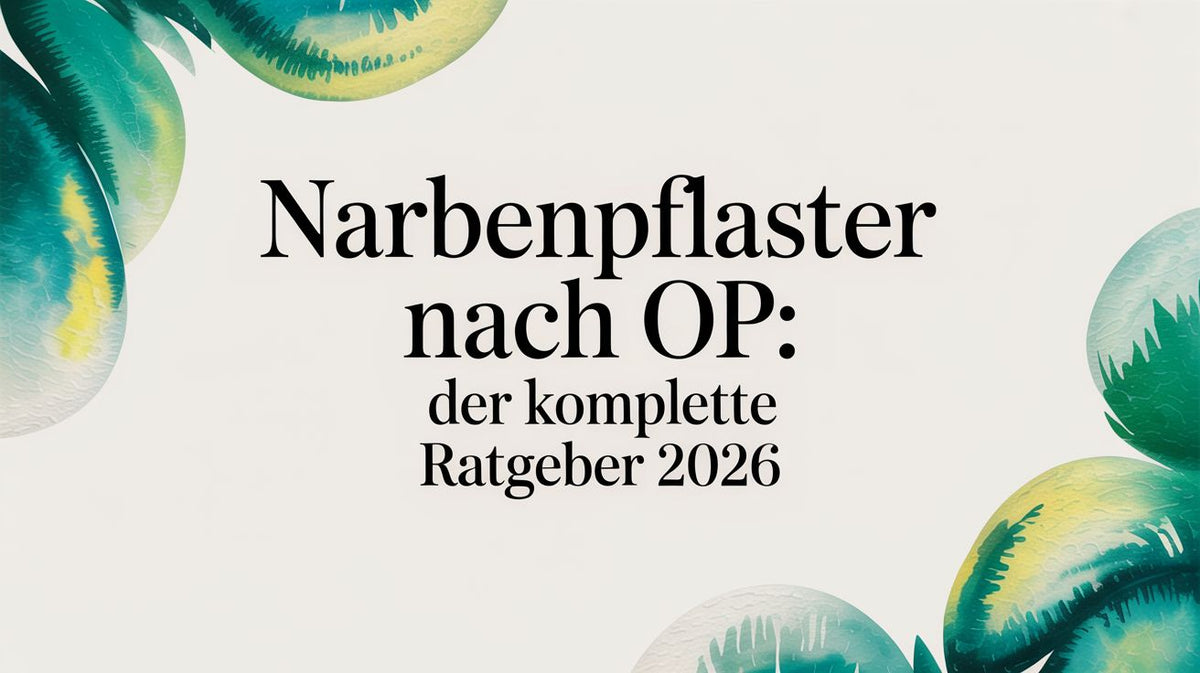 Titelbild: Narbenpflaster nach OP: Der komplette Ratgeber 2026