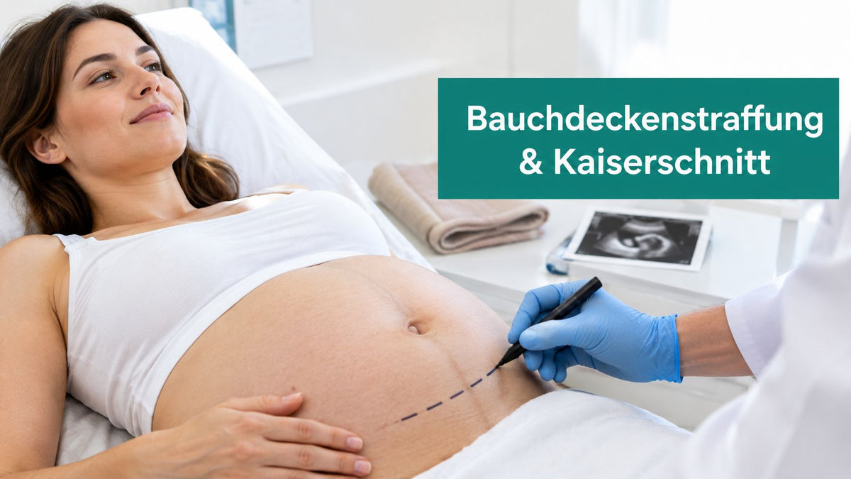 Titelbild: Bauchdeckenstraffung während Kaiserschnitt: Möglichkeiten