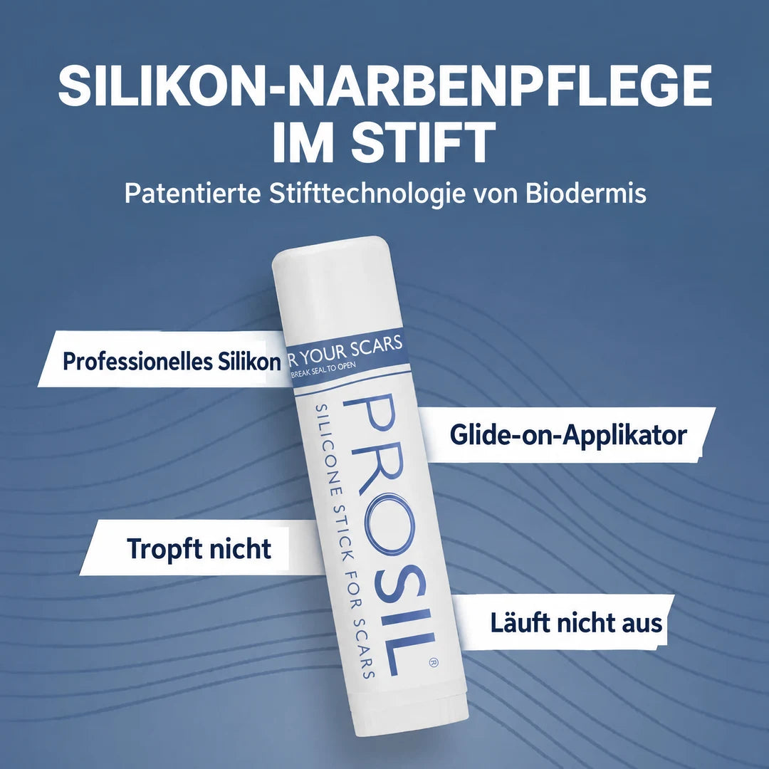 Pro-Sil Silikon Stick mit den Merkmalen professionelles Silikon, Glide-on-Applikator, tropft nicht und läuft nicht aus