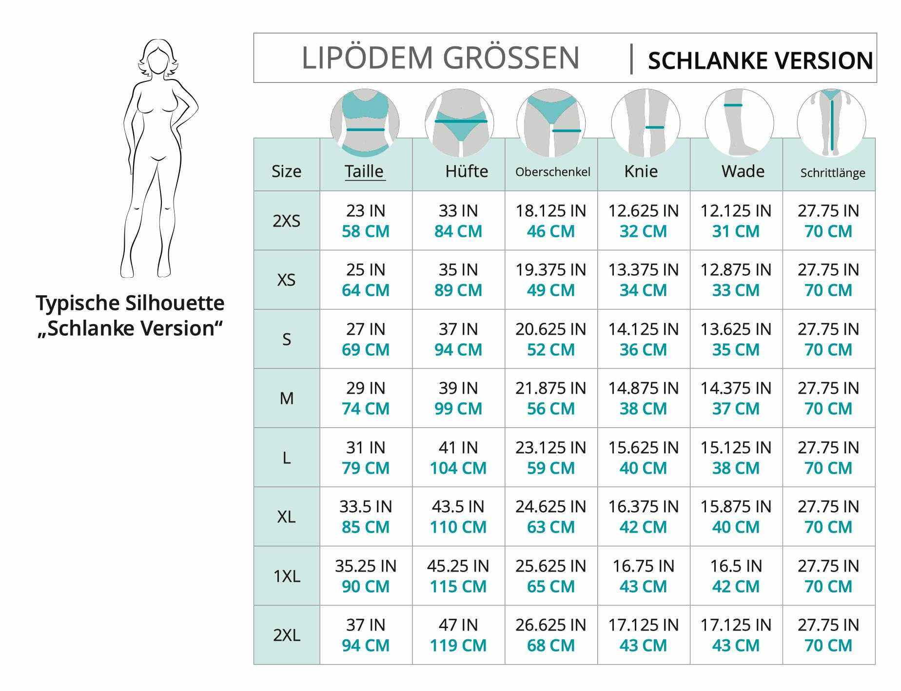Marena Recovery LGLFM | Lipödem Kompressionshose | Schlanke Figur - Marena Recovery