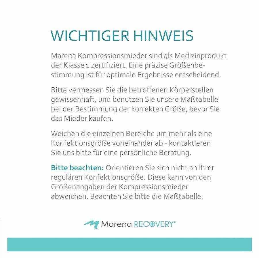 Marena Recovery LGM2 | Kompressionshose hohe Taille ohne Reissverschluss - Marena Recovery