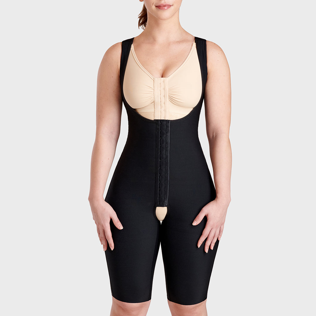 Marena Recovery FCBHRS · Curves Kompressionsbody, Vorderansicht schwarz