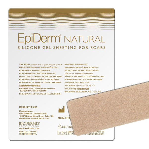 Narbenpflaster 3,6x15 cm, Epiderm Natural | BIODERMIS | PZN 10173049 - Biodermis-Shop