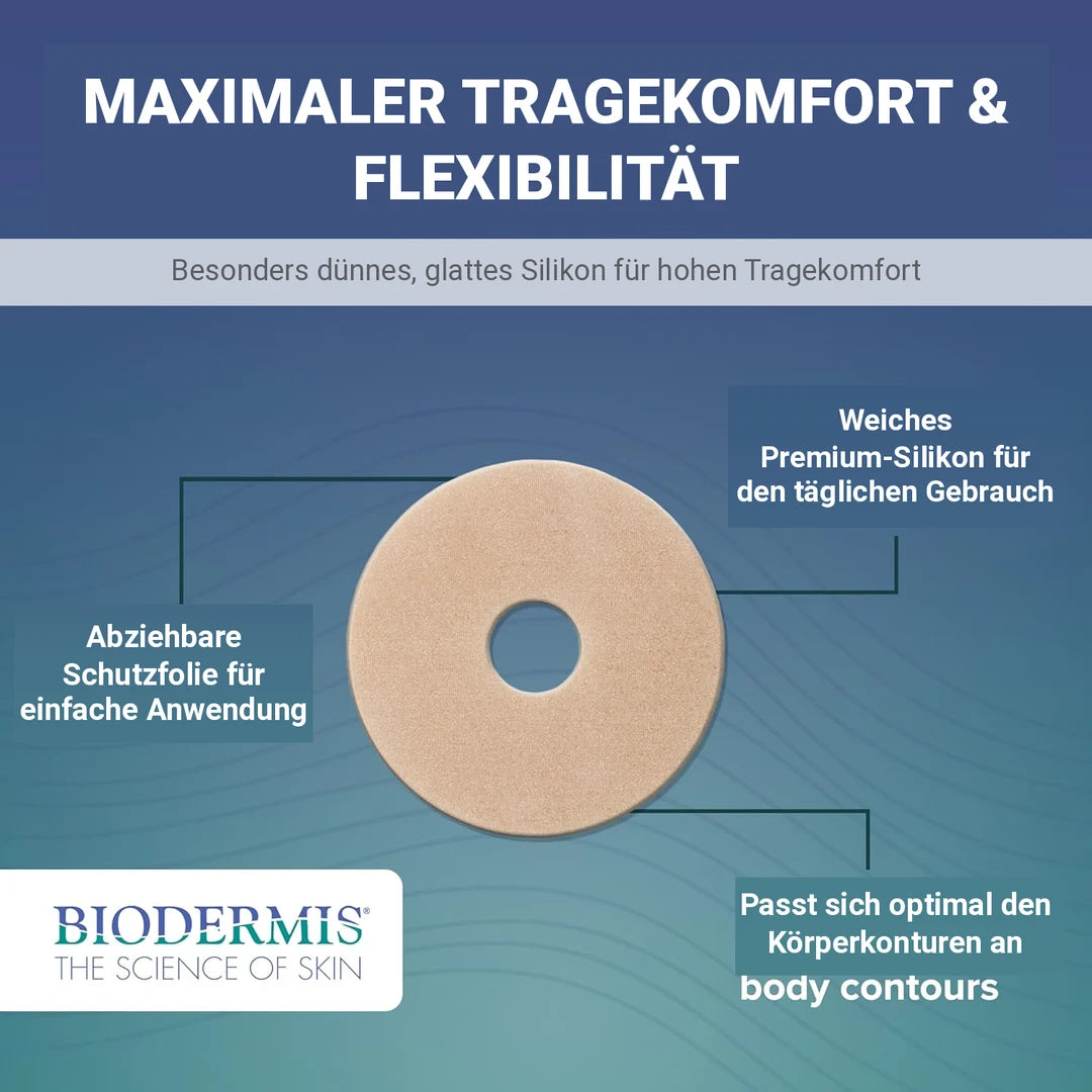Narbenpflaster Areola 7,62cm (2 St.) Epiderm Natural | BIODERMIS | PZN 10173078