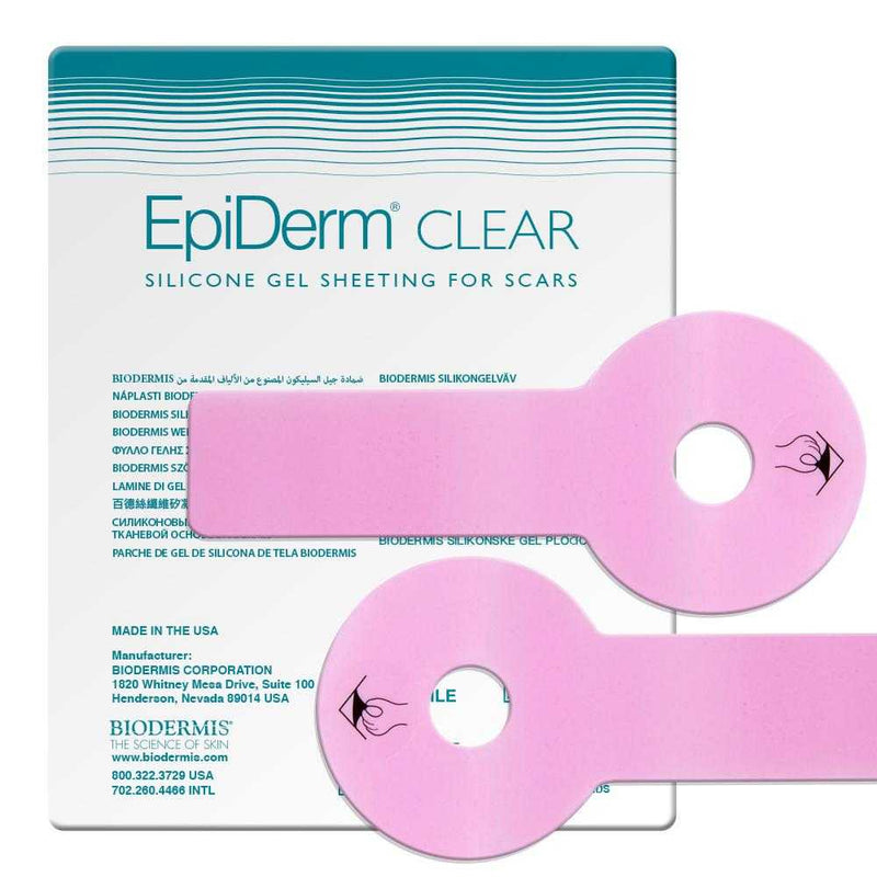Narbenpflaster Areopexy (2 St.) Transparent Epiderm Clear | BIODERMIS | PZN 04969910