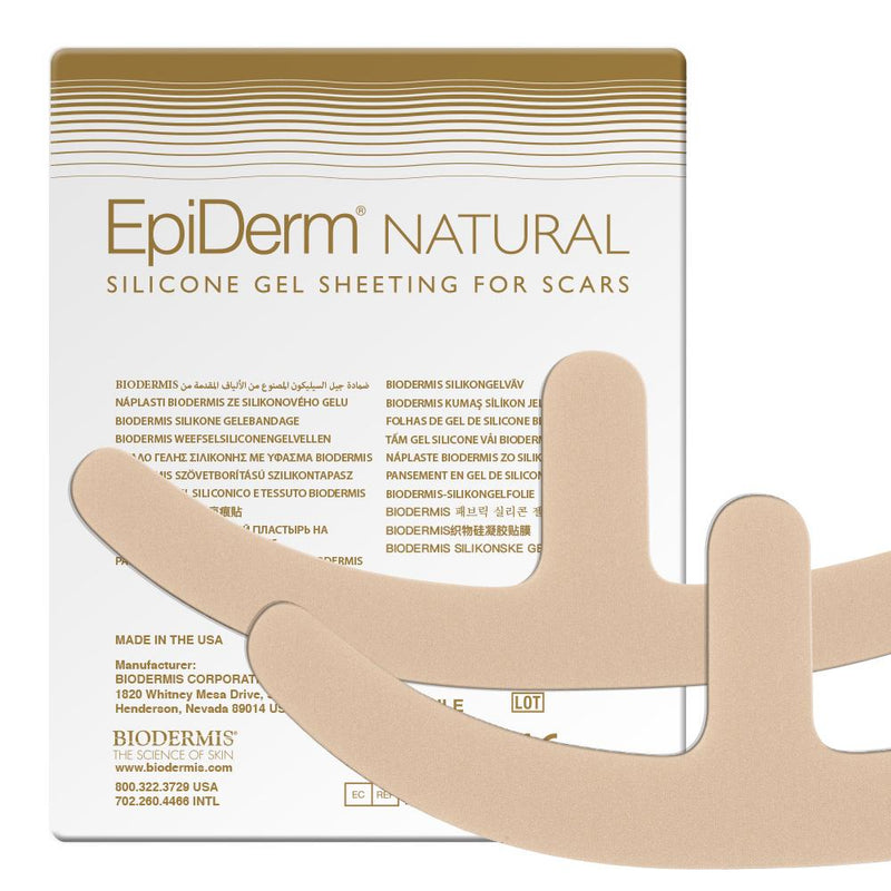 Narbenpflaster Mastopexie (2 St) Epiderm Natural | BIODERMIS | PZN 10173084