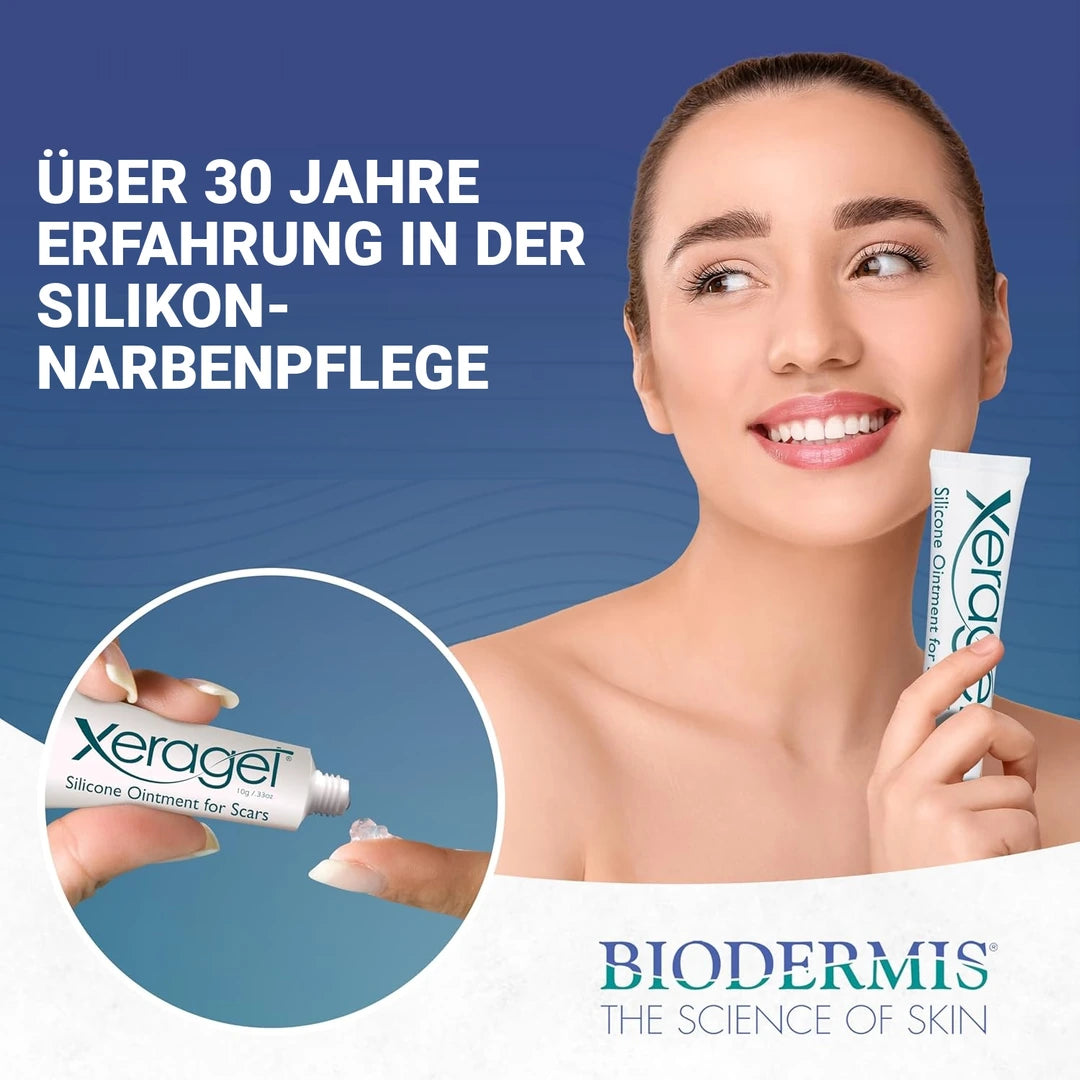 Xeragel Narbensalbe Silikon 10g | BIODERMIS | PZN 06708496