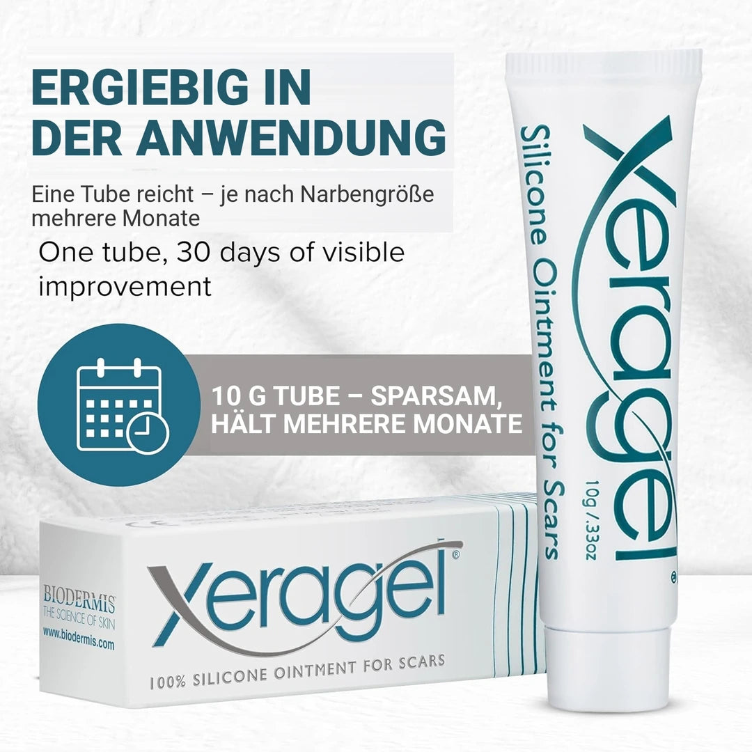 Xeragel Narbensalbe Silikon 10g | BIODERMIS | PZN 06708496