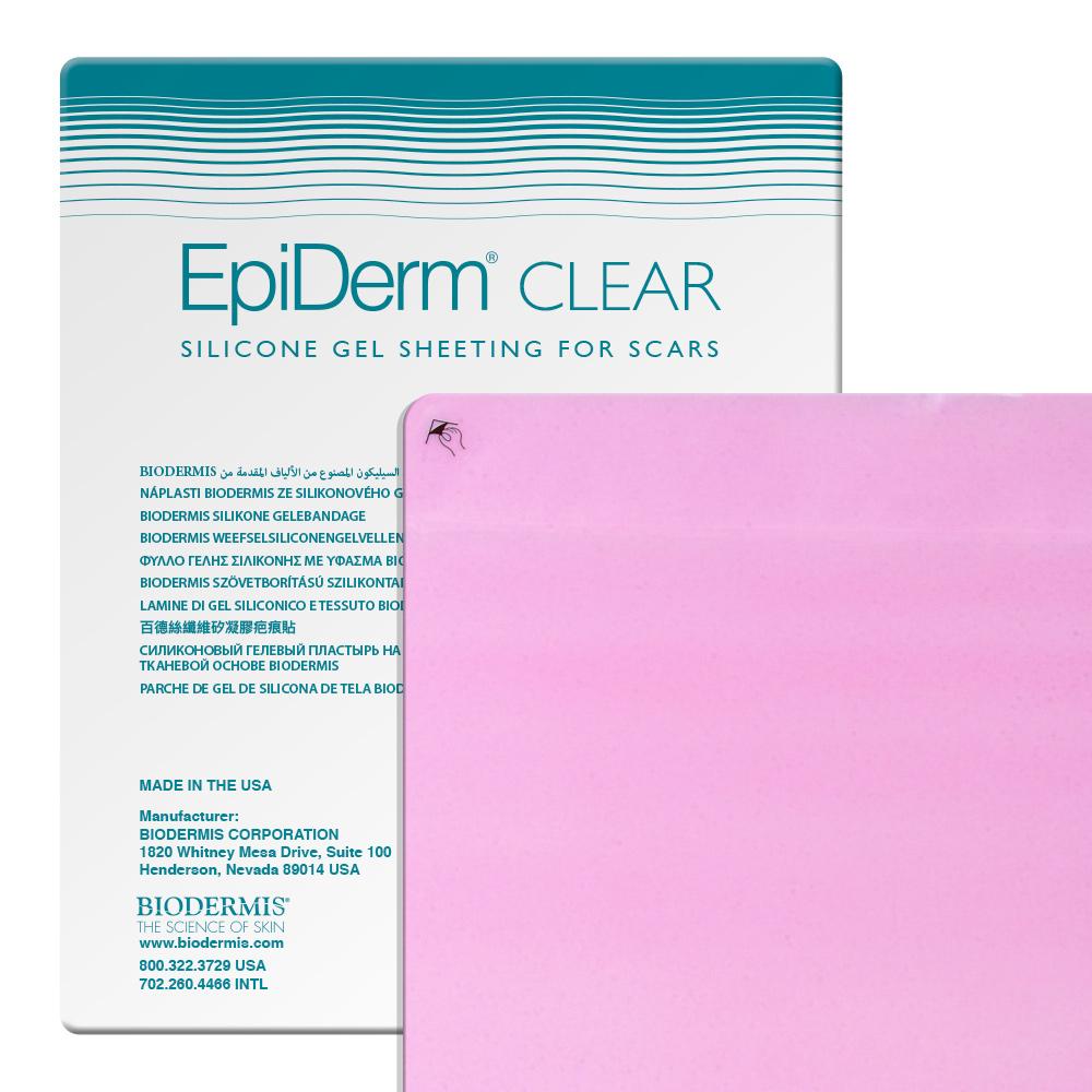 EpiDerm Clear Große Silikonfolie