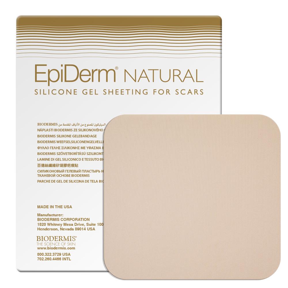 EpiDerm Natural Silikonfolie